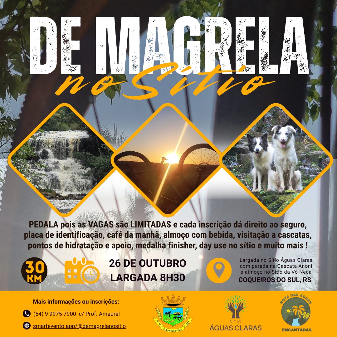 De Magrela no Sítio